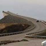 The road to nowhere! Norwegian bridge gives motorists a fright
